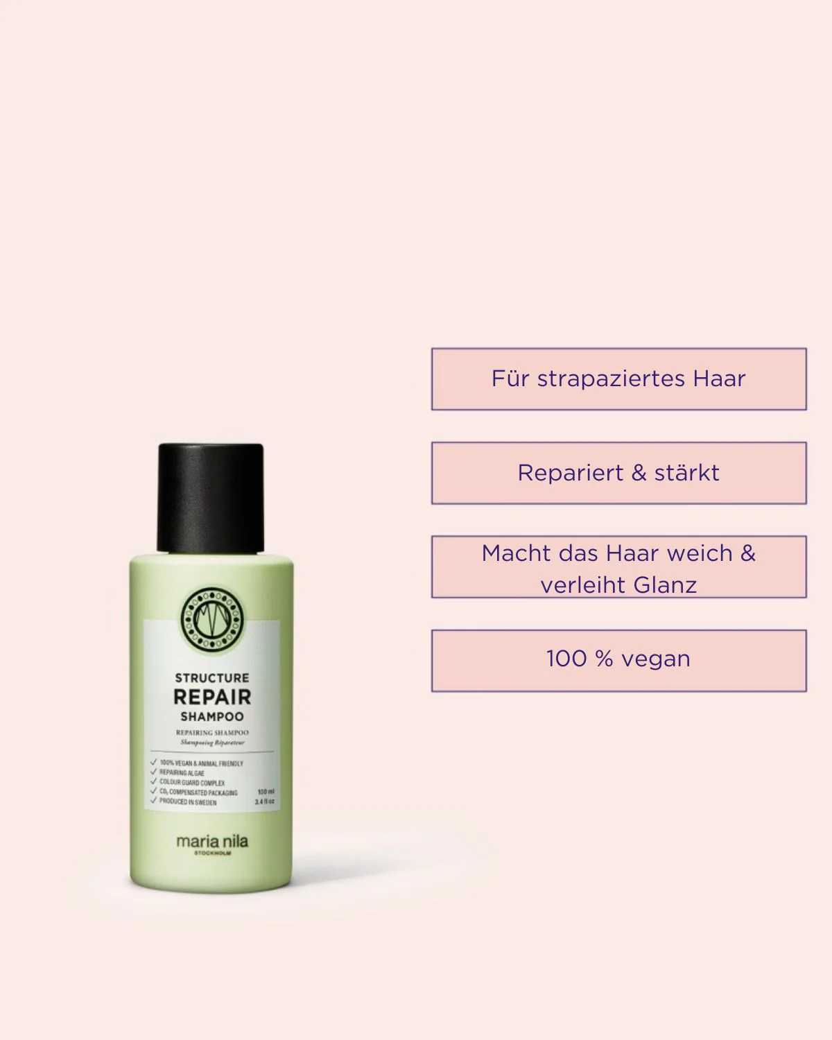 Structure Repair Shampoo 100ml - Image 3