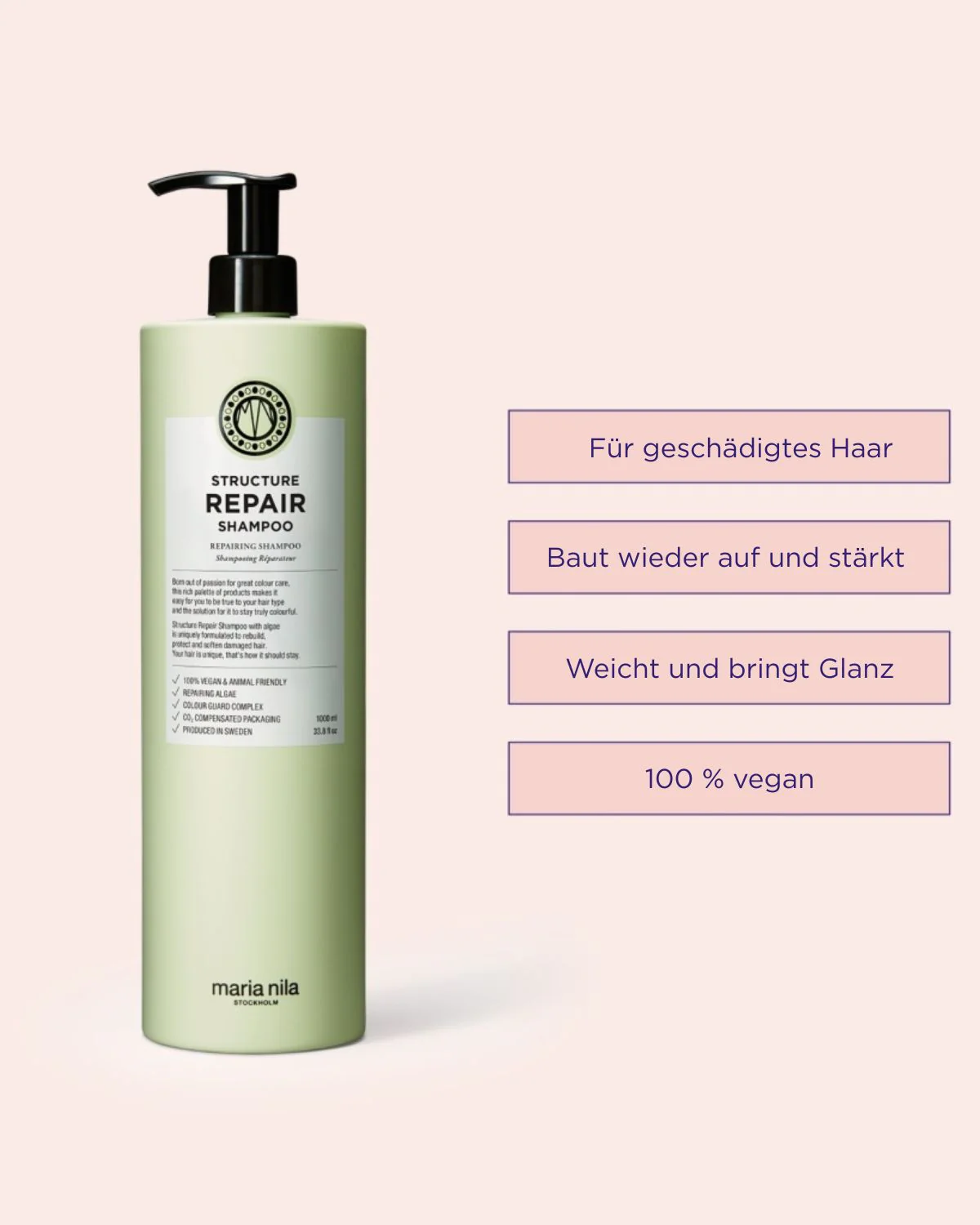 Structure Repair Shampoo 1000ml - Image 3